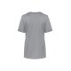 KARLOWSKY Damen Kasack ESSENTIAL Kurzarm Modern-Fit Platingrau