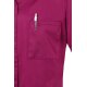KARLOWSKY Damen Kasack ESSENTIAL Kurzarm Modern-Fit Fuchsia