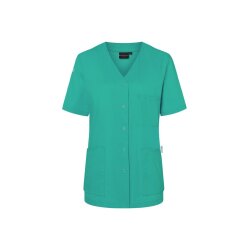 KARLOWSKY Damen Kasack ESSENTIAL Kurzarm Modern-Fit...