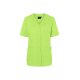 KARLOWSKY Damen Kasack ESSENTIAL Kurzarm V-Neck Modern-Fit Kiwi