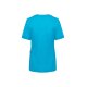 KARLOWSKY Damen Kasack ESSENTIAL Kurzarm V-Neck Pazifikblau
