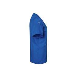 KARLOWSKY Damen Kasack ESSENTIAL Kurzarm V-Neck Königsblau