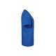 KARLOWSKY Damen Kasack ESSENTIAL Kurzarm V-Neck Königsblau
