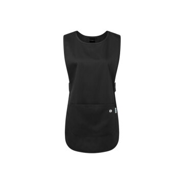 KARLOWSKY Damen Überwurfkasack ESSENTIAL Rundhals Regular Schwarz