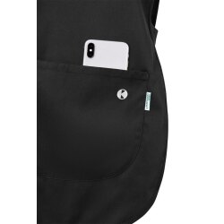 KARLOWSKY Damen Überwurfkasack ESSENTIAL Rundhals Regular Schwarz