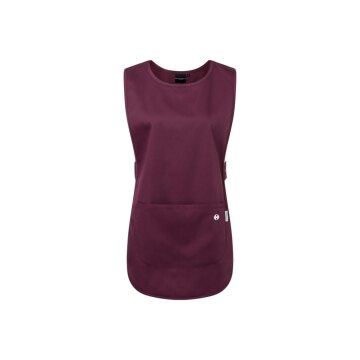 KARLOWSKY Damen Überwurfkasack ESSENTIAL Rundhals Aubergine