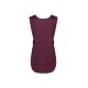 KARLOWSKY Damen Überwurfkasack ESSENTIAL Rundhals Aubergine