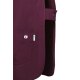KARLOWSKY Damen Überwurfkasack ESSENTIAL Rundhals Aubergine