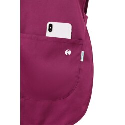 KARLOWSKY Damen Überwurfkasack ESSENTIAL Rundhals Regular Fuchsia