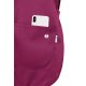 KARLOWSKY Damen Überwurfkasack ESSENTIAL Rundhals Regular Fuchsia