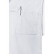 KARLOWSKY Herren Schlupfkasack ESSENTIAL V-Neck Regular Weiß