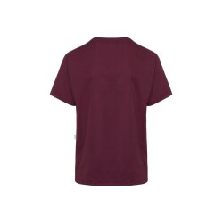 KARLOWSKY Herren Schlupfkasack ESSENTIAL V-Neck Aubergine