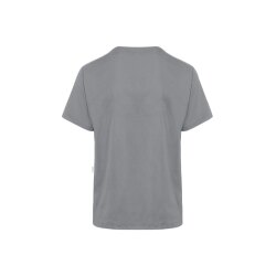 KARLOWSKY Herren Schlupfkasack ESSENTIAL V-Neck Platingrau