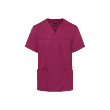 KARLOWSKY Herren Schlupfkasack ESSENTIAL V-Neck Regular Fuchsia