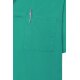 KARLOWSKY Herren Schlupfkasack ESSENTIAL V-Neck Smaragdgrün