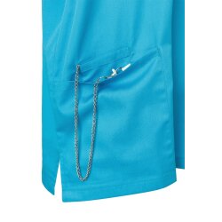 KARLOWSKY Herren Schlupfkasack ESSENTIAL V-Neck Pazifikblau