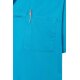 KARLOWSKY Herren Schlupfkasack ESSENTIAL V-Neck Pazifikblau
