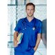 KARLOWSKY Herren Schlupfkasack ESSENTIAL V-Neck Königsblau