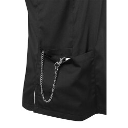KARLOWSKY Damen Schlupfkasack ESSENTIAL V-Neck Regular Schwarz