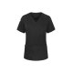 KARLOWSKY Damen Schlupfkasack ESSENTIAL V-Neck Regular Schwarz