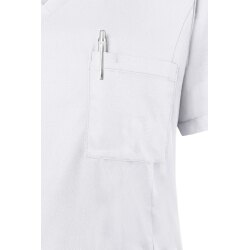 KARLOWSKY Damen Schlupfkasack ESSENTIAL V-Neck Regular Weiß