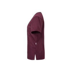 KARLOWSKY Damen Schlupfkasack ESSENTIAL V-Neck Regular Aubergine