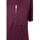 KARLOWSKY Damen Schlupfkasack ESSENTIAL V-Neck Regular Aubergine