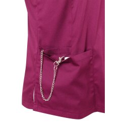 KARLOWSKY Damen Schlupfkasack ESSENTIAL V-Neck Regular Fuchsia