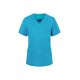 KARLOWSKY Damen Schlupfkasack ESSENTIAL V-Neck Pazifikblau