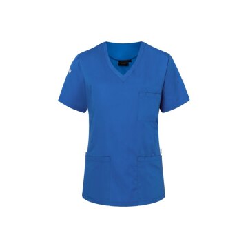 KARLOWSKY Damen Schlupfkasack ESSENTIAL V-Neck Regular Königsblau