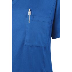 KARLOWSKY Damen Schlupfkasack ESSENTIAL V-Neck Regular Königsblau