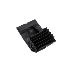 Karlowsky Kellnerbörse (Geldbörse) 18,2 x 12,5 cm Polyester Schwarz