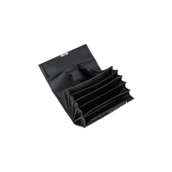 Karlowsky Kellnerbörse (Geldbörse) 18,2 x 10 cm Polyester Schwarz