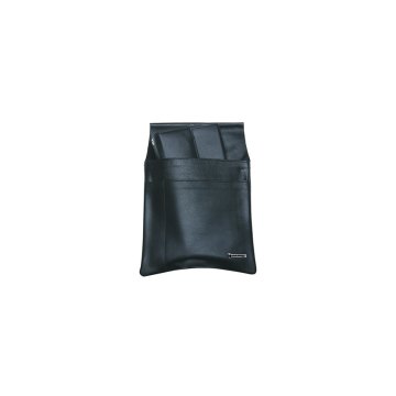 Karlowsky Kassierhalfter 16 x 22 cm Leder Schwarz