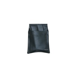 Karlowsky Kassierhalfter 16 x 22 cm Leder Schwarz