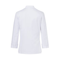 KARLOWSKY Damen Kochjacke LARISSA Druckknöpfe Modern-Fit Weiß 48