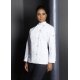KARLOWSKY Damen Kochjacke LARISSA Druckknöpfe Modern-Fit Weiß 48