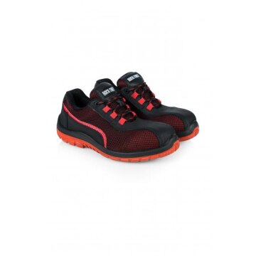 KARLOWSKY Unisex Sicherheitsschuh ROCK-CHEF®-Step6 Rot/Schwarz