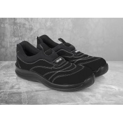 KARLOWSKY Sicherheitsschuh ROCK-CHEF®-Step7 Schlupfschuh Schwarz
