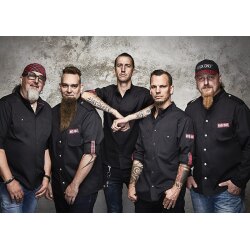 KARLOWSKY Herren Kochhemd ROCK-CHEF®-Stage2 Langarm Schwarz