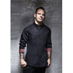 KARLOWSKY Herren Kochhemd ROCK-CHEF®-Stage2 Langarm...