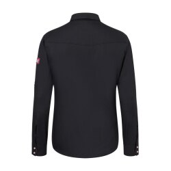 KARLOWSKY Herren Kochhemd ROCK-CHEF®-Stage2 Langarm Schwarz