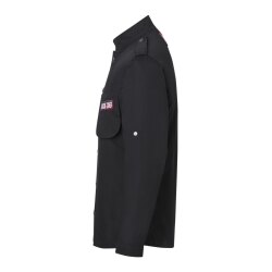 KARLOWSKY Herren Kochjacke Raw-Draft ROCK-CHEF®-Stage2 Schwarz