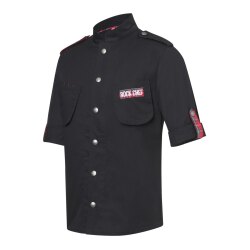 KARLOWSKY Herren Kochjacke Raw-Draft ROCK-CHEF®-Stage2 Schwarz
