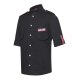KARLOWSKY Herren Kochjacke Raw-Draft ROCK-CHEF®-Stage2 Schwarz