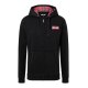 KARLOWSKY Unisex Kapuzen-Sweatjacke ROCK-CHEF® Schwarz/Glencheck