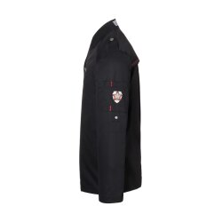 KARLOWSKY Herren Kochjacke ROCK-CHEF® Regular Baumwolle Schwarz