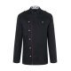 KARLOWSKY Herren Kochjacke ROCK-CHEF® Regular Baumwolle Schwarz