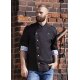 KARLOWSKY Herren Kochjacke ROCK-CHEF® Regular Baumwolle Schwarz