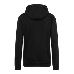 KARLOWSKY Unisex Kapuzen-Sweatpullover ROCK-CHEF® Schwarz/Glencheck